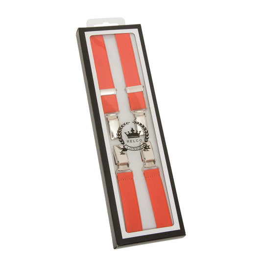 RELCO LONDON(レルコ ロンドン) | 英国製 H型 ロンドン ブレイシズ 18mm〈Orange〉 - Sopwith camel