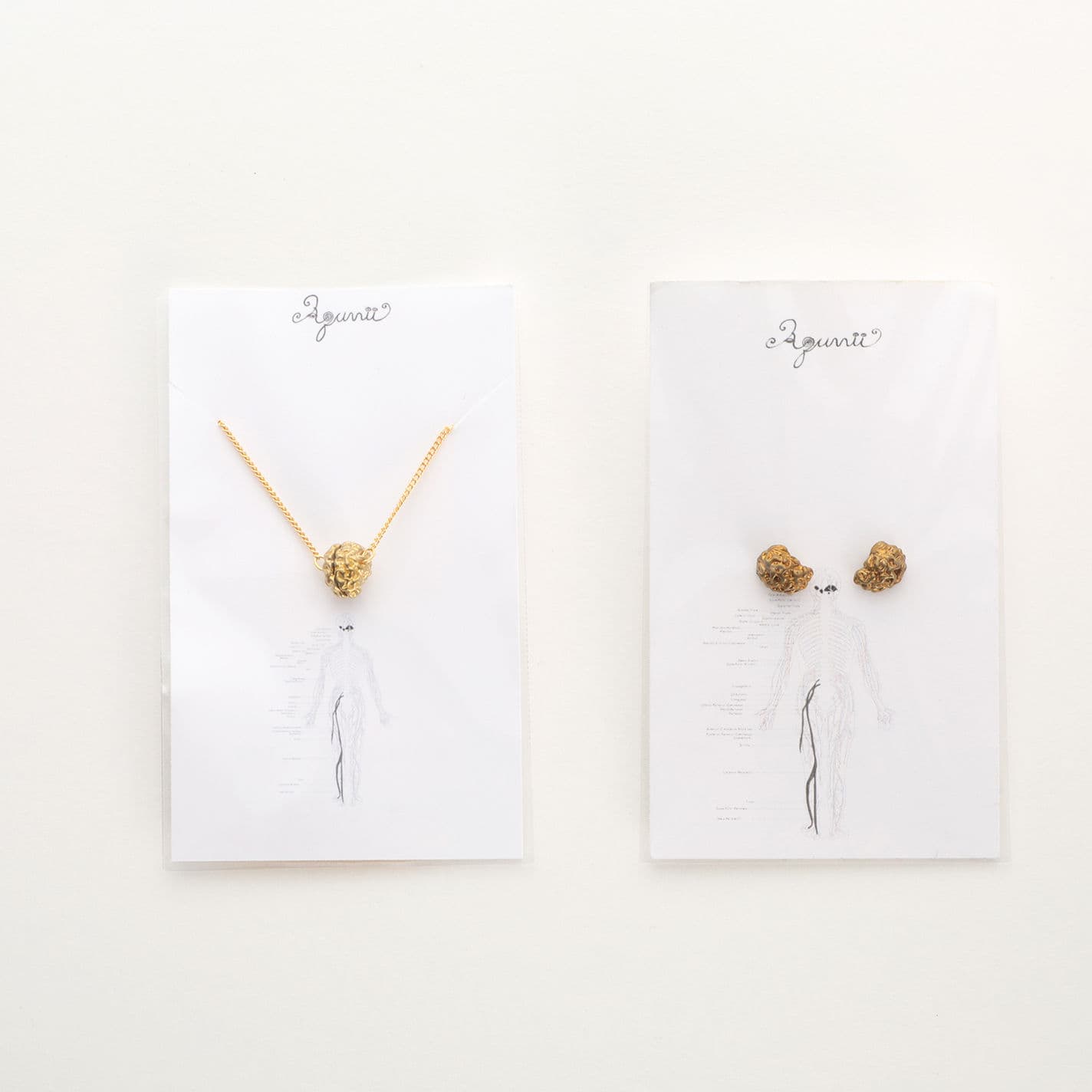 Aquvii(アクビ) | Brain series (Necklace/Pierce) - Sopwith camel