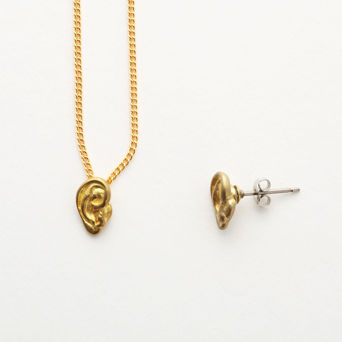 Aquvii(アクビ) | 耳をモチーフとした"Aquvii"オリジナルアクセサリー(ネックレス・ピアス) Ear series - Sopwith camel