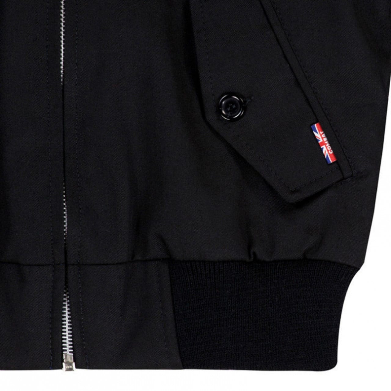 COMBAT(コンバット) | 英国製 60sスタイルのハリントンジャケット〈Black〉 - Sopwith camel