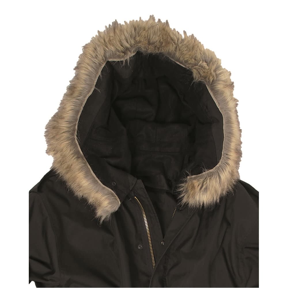 MIL-TEC (ミルテック) | M-51 フィールドパーカ ファーフード 〈BLACK〉 - Sopwith camel