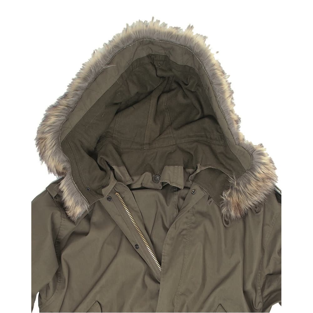 MIL-TEC (ミルテック)| M-51 フィールドパーカ ファーフード 〈Olive Drab〉 - Sopwith camel