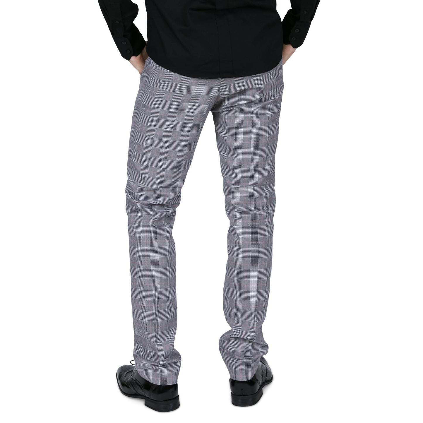 RELCO LONDON (レルコ ロンドン) | 60sヴィンテージスタイルのプリンス・オブ・ウェールズ チェック柄 トラウザーズ - Sopwith camel