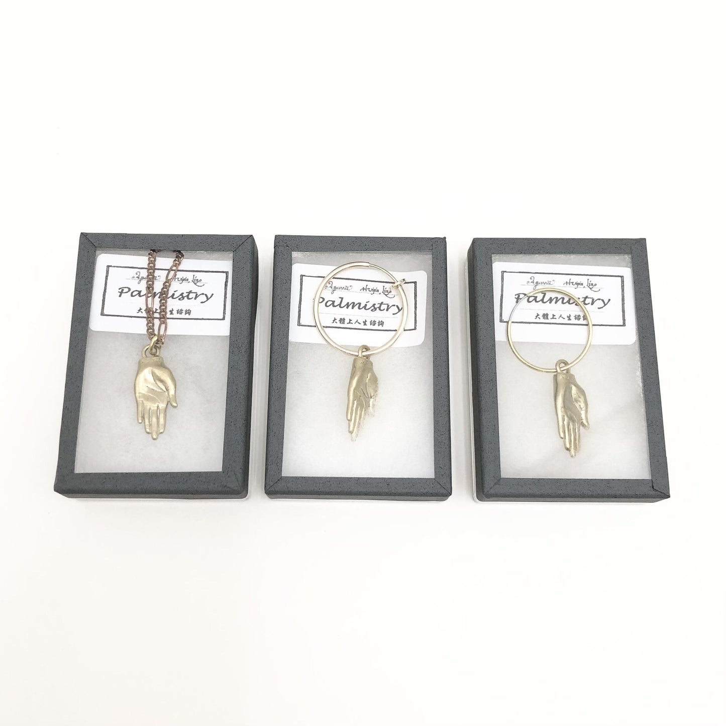 Aquvii(アクビ) | 運の強い手相の線が刻まれたアクセサリー Palmistry series - Sopwith camel