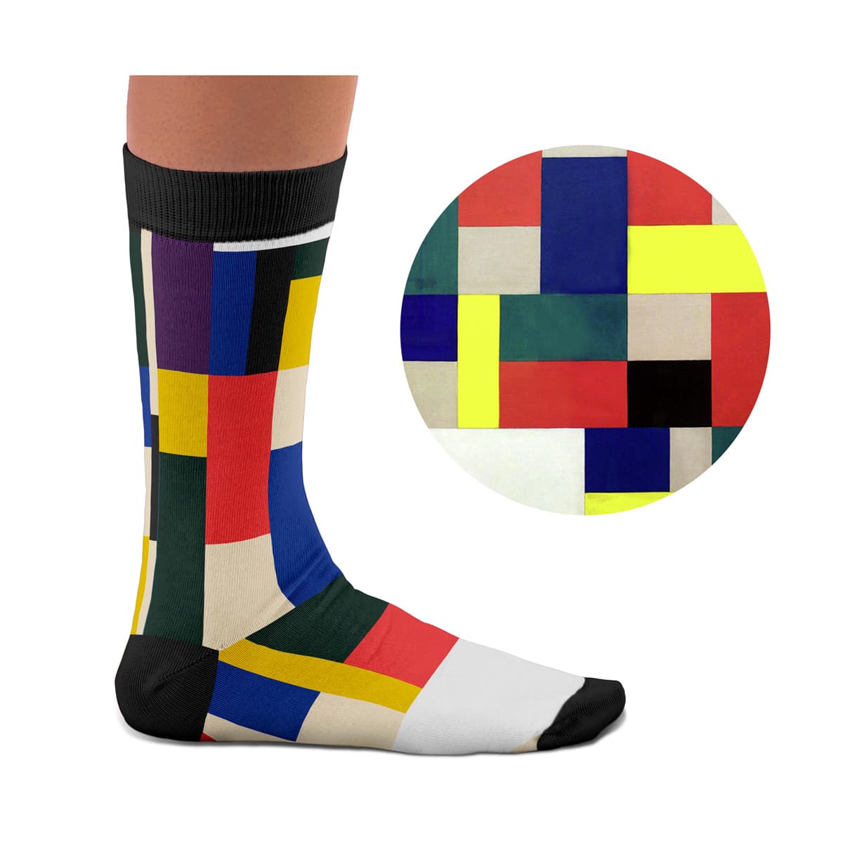 Sock affairs(ソックス・アフェアーズ) | Pure Painting Socks - Theo van Doesburg - Sopwith camel