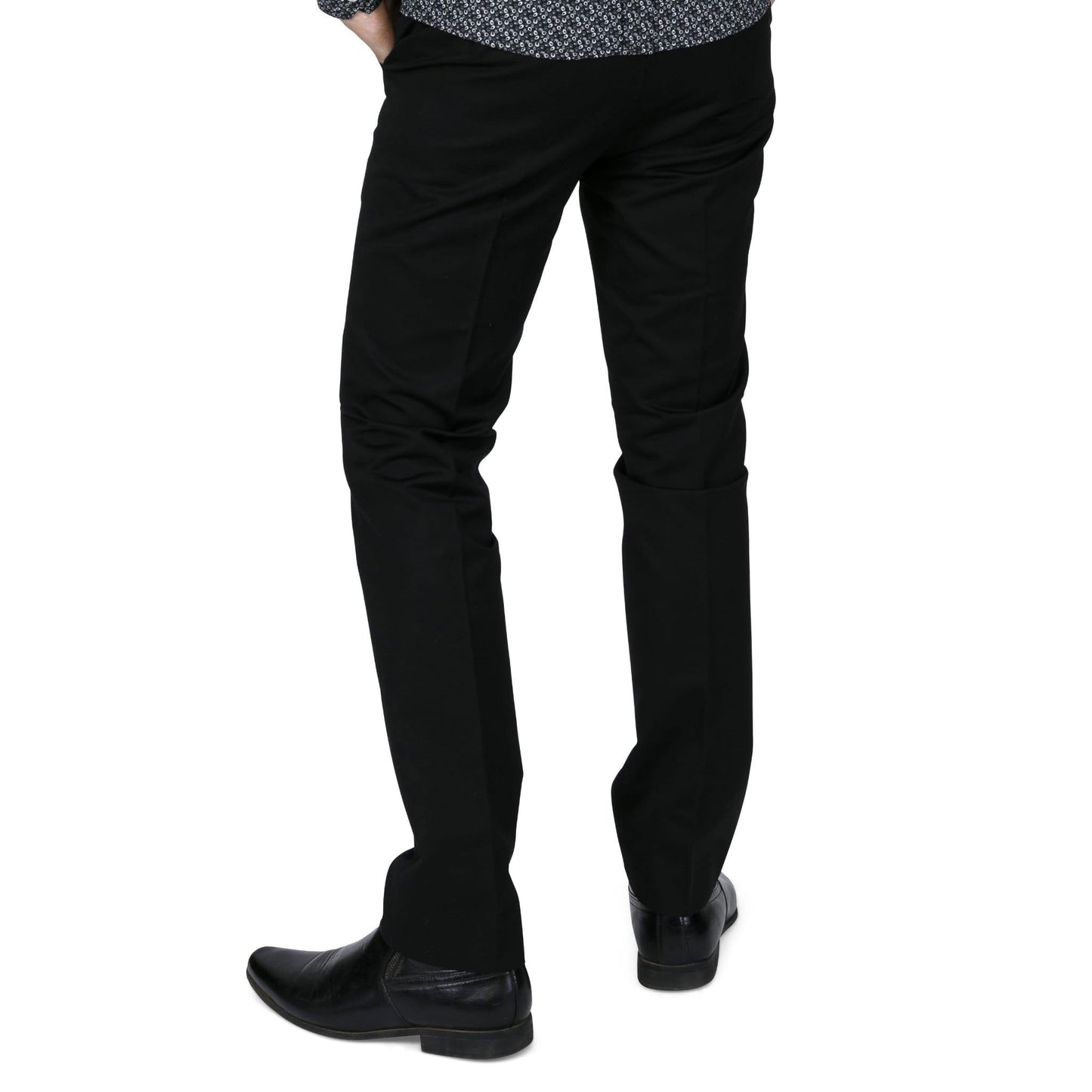 RELCO LONDON(レルコ ロンドン) | 60sヴィンテージスタイルのスタプレ トラウザーズ〈Black〉 - Sopwith camel