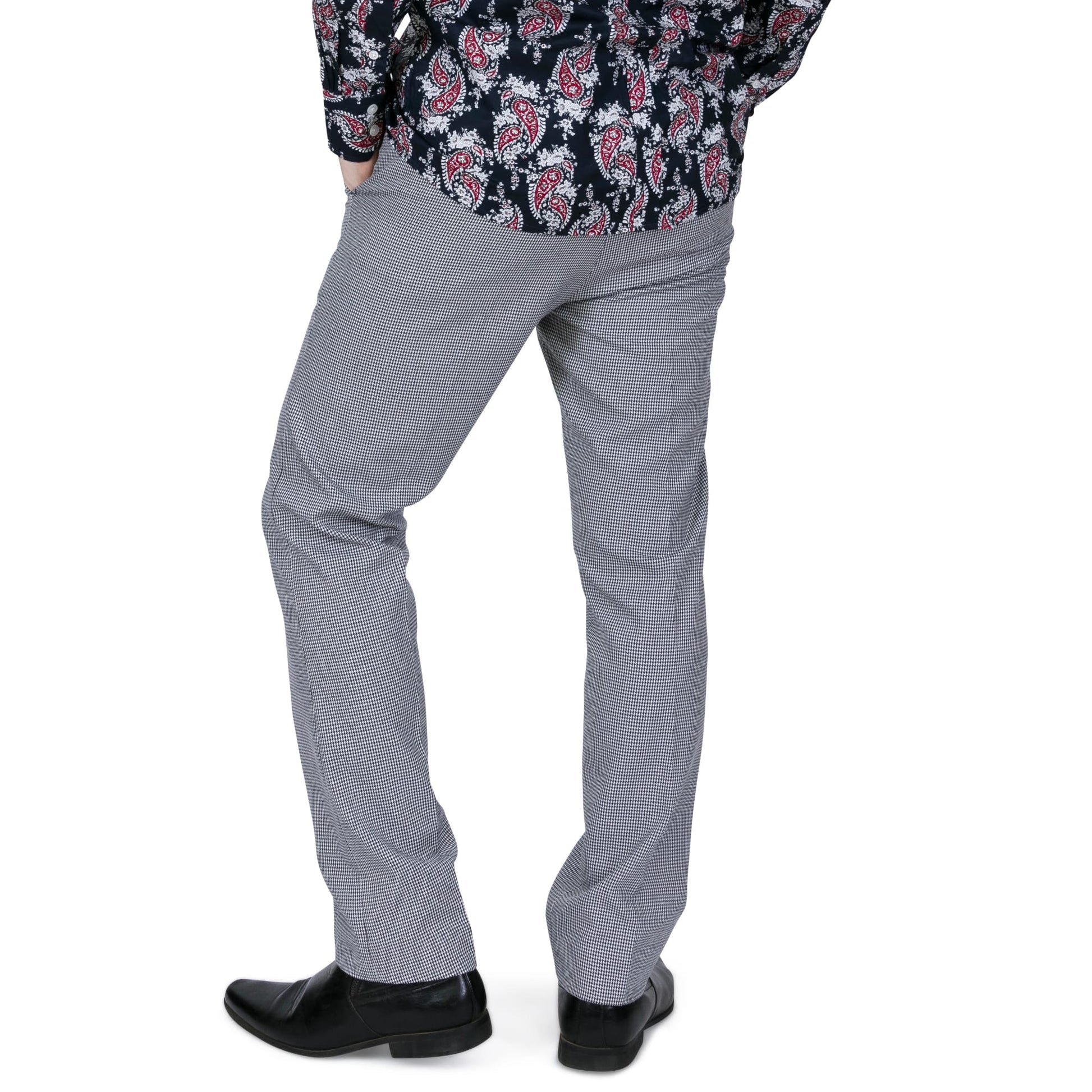 RELCO LONDON (レルコ ロンドン) | 60s スタイルの千鳥格子柄トラウザーズ Trousers - Dogtooth Check - Sopwith camel