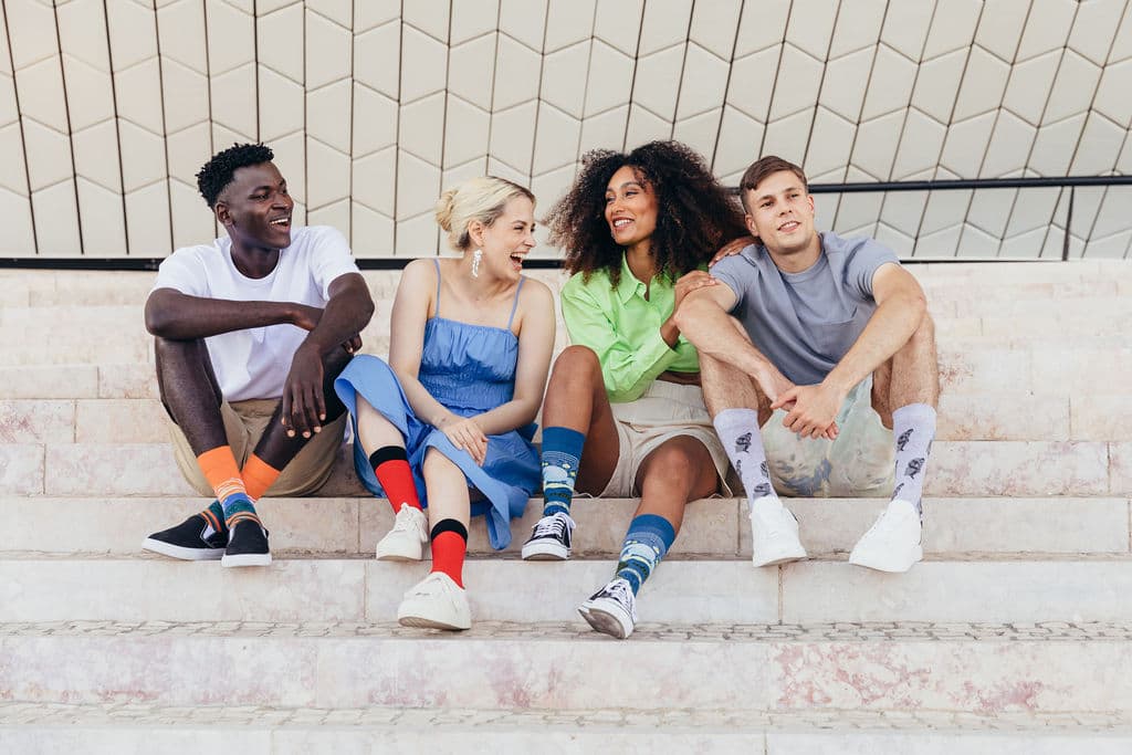 Sock affairs(ソックス・アフェアーズ) | Composition II Socks - Piet Mondrian - Sopwith camel