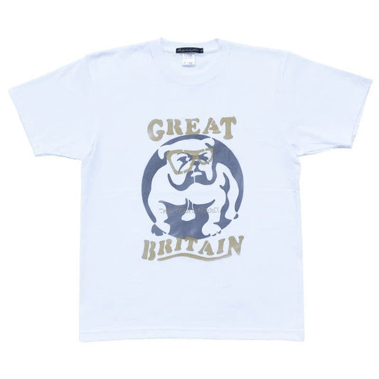 Original John(オリジナル ジョン) | エルビス・コステロをイメージしたメガネデザインのT-BULLDOG〈White〉TS452 - Sopwith camel