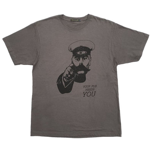 T-YOUR PUB NEED YOU〈Charcoal〉