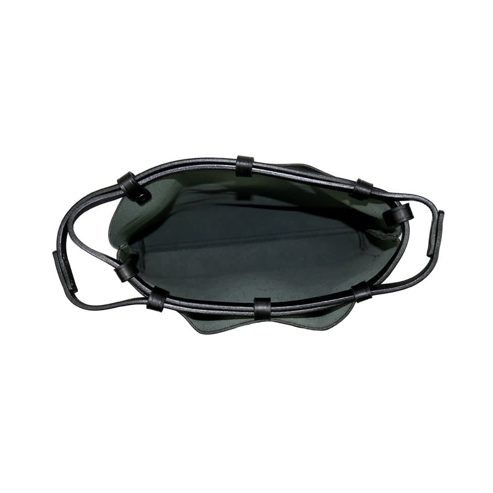 OR GLORY(オア・グローリー) | タッセル付きレザー巾着 S〈Black〉Tassel Poach S - Sopwith camel