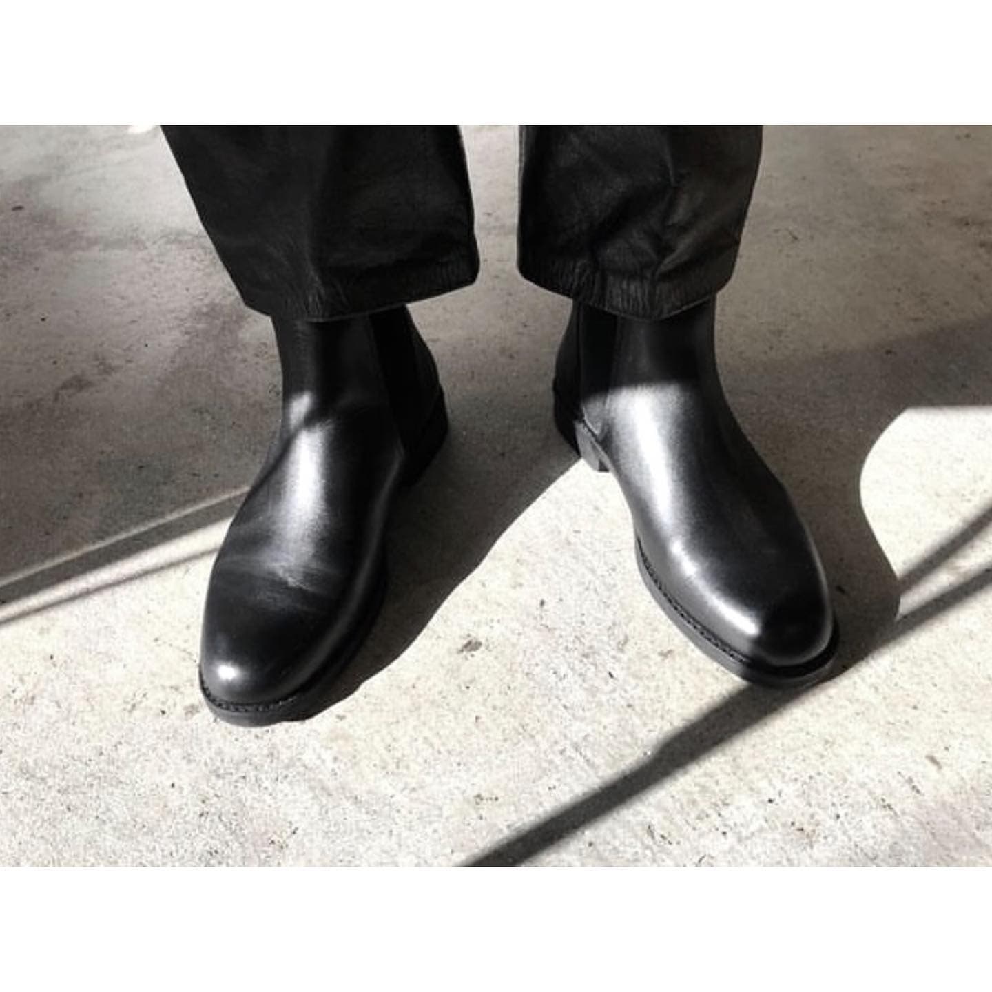 Tuffa Boots | POLO サイドゴアブーツ 〈Black〉 - Sopwith camel