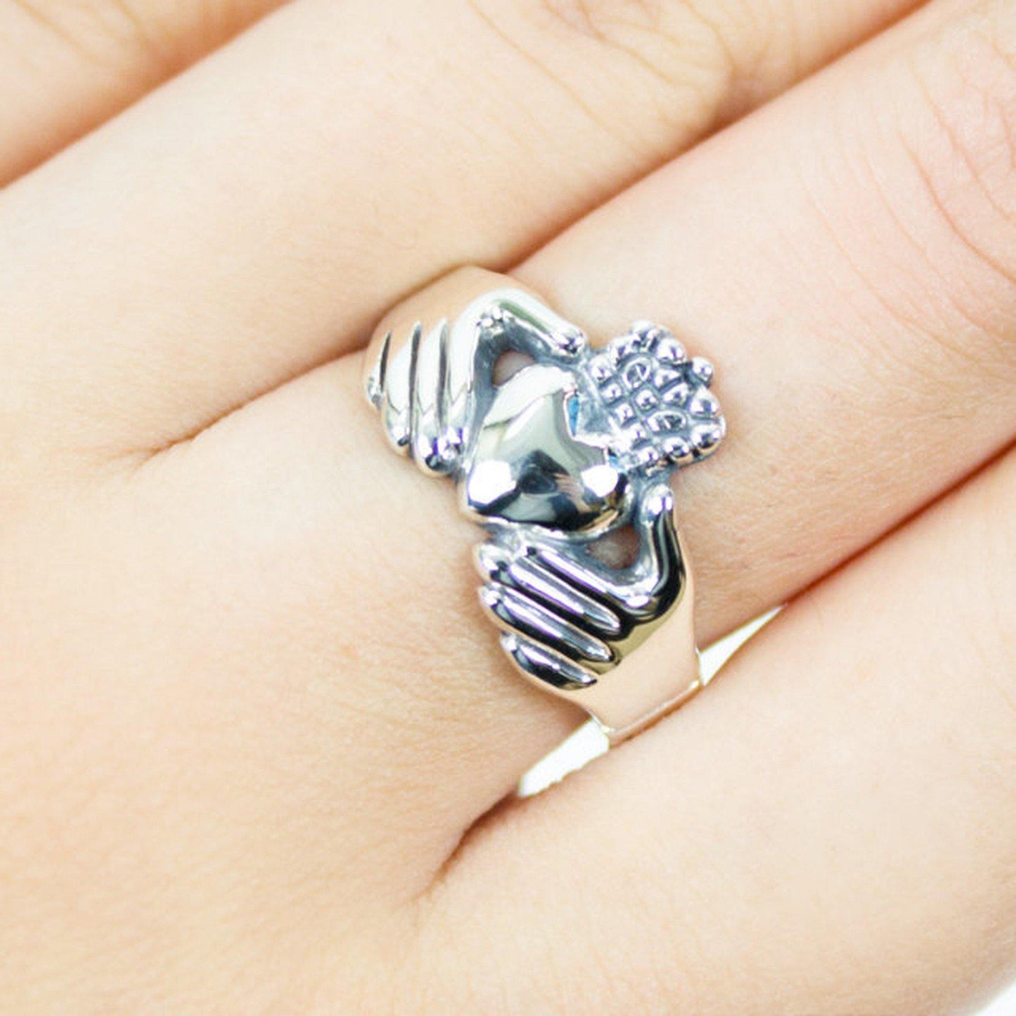 Lilac Original Archetype | アイルランドの伝統的な指輪 クラダリング Claddagh Ring〈Silver〉 - Sopwith camel