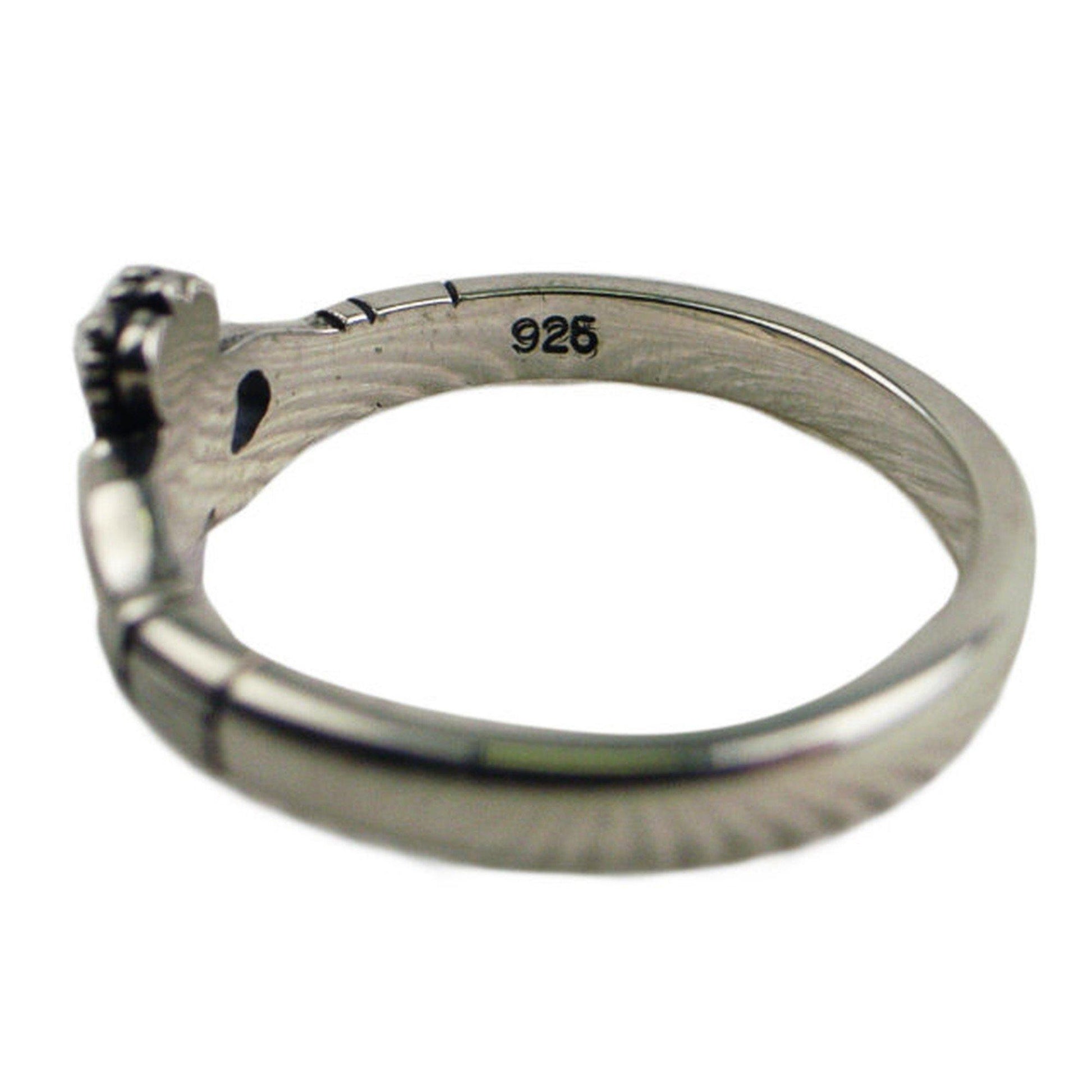 Lilac Original Archetype | 華奢なデザインのクラダリング Slender Claddagh Ring〈Silver〉 - Sopwith camel