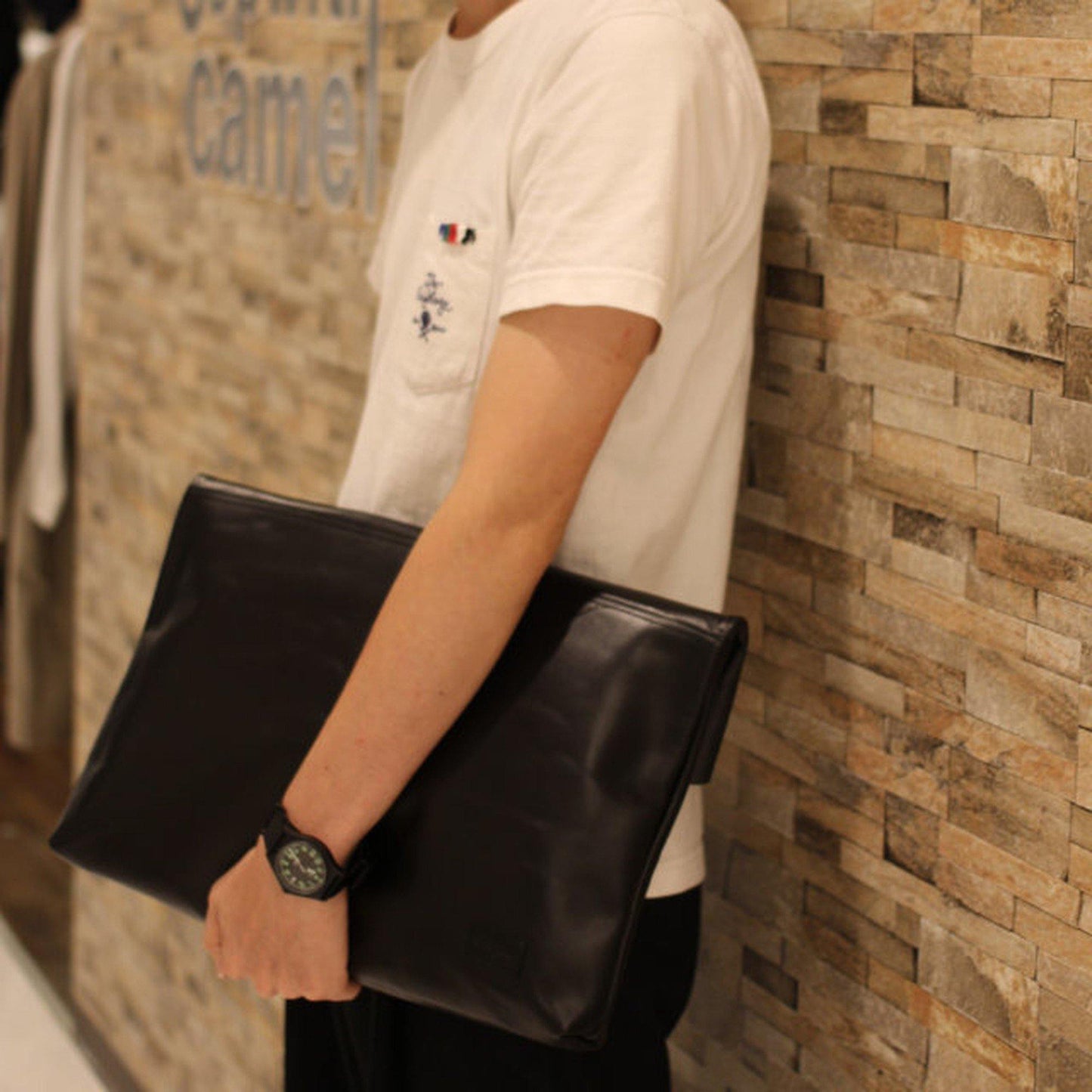 K,SNOBS | Handle Clutch Large - Sopwith camel