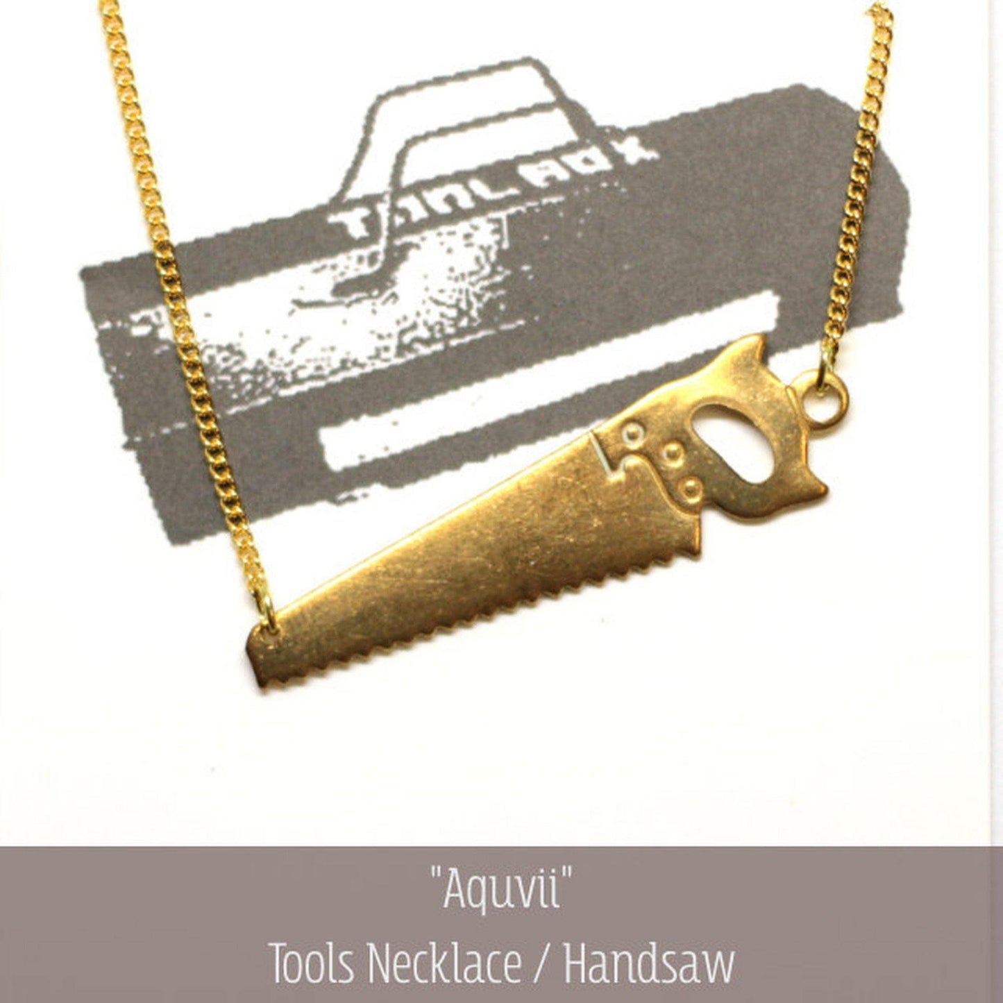 Aquvii(アクビ) | 道具箱の中の工具をモチーフにしたネックレス Tools necklace - Sopwith camel