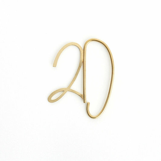 Numbers earcuff