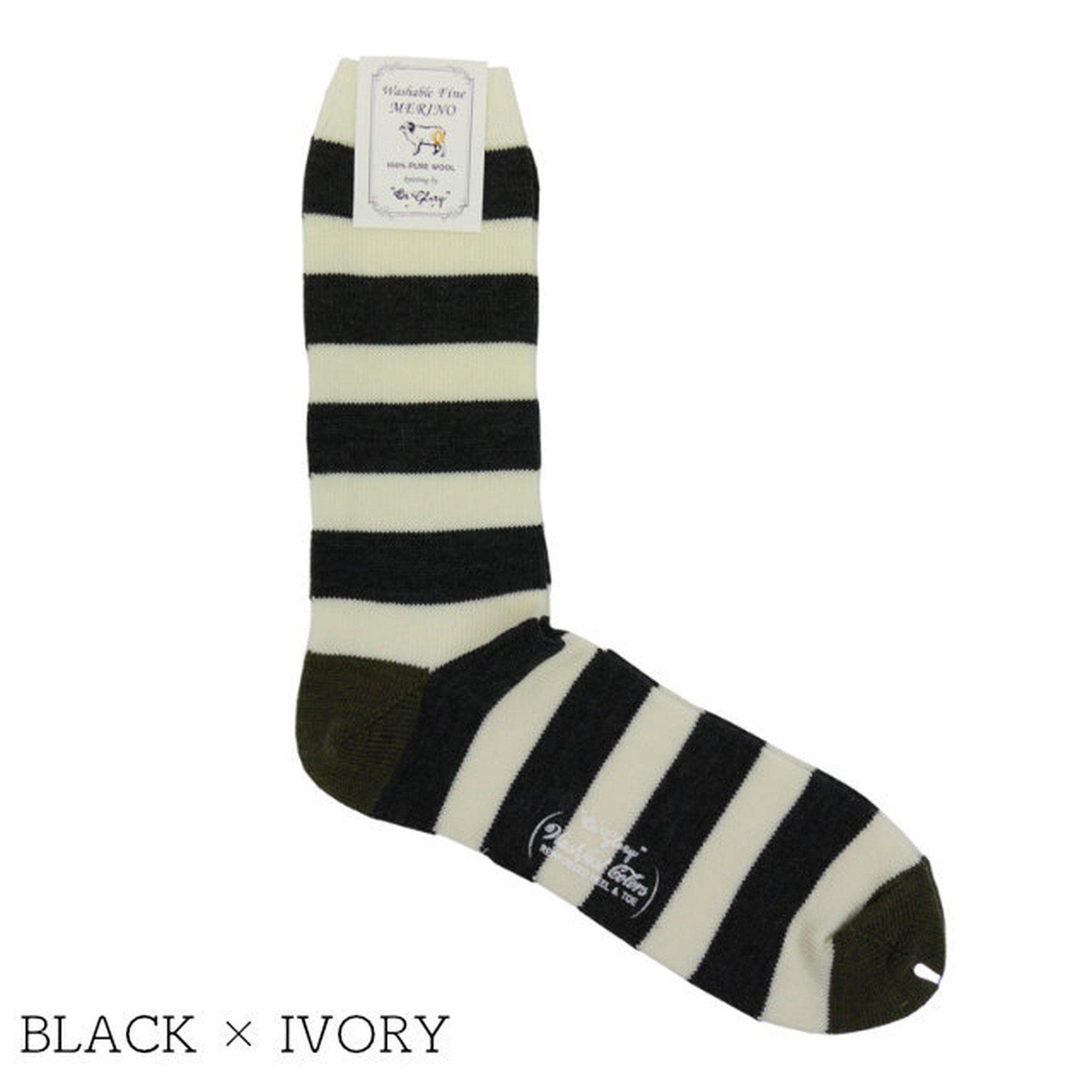 OR GLORY | Merino Border Socks - Sopwith camel