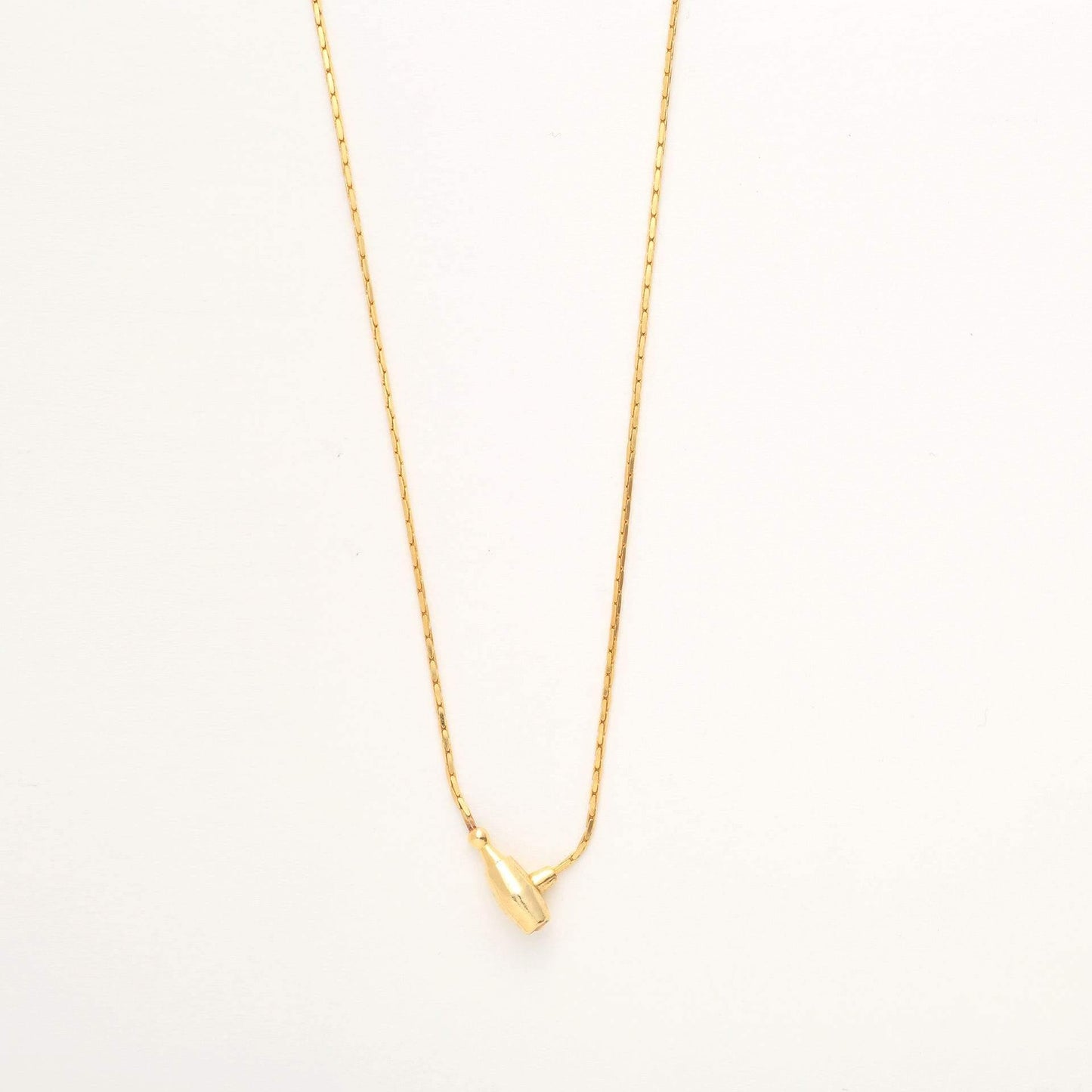 Aquvii(アクビ) | 商品タグをつけるエノキ(タグロック)がモチーフのネックレス Taglock necklace - Sopwith camel