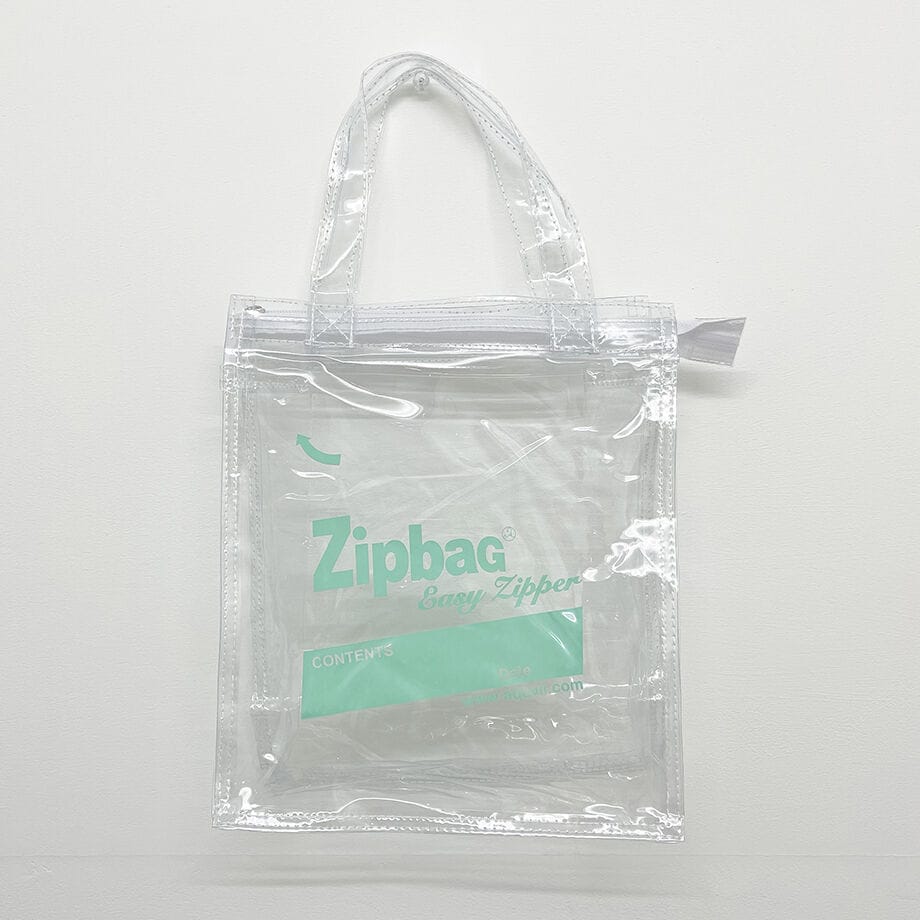 Aquvii(アクビ) | 透明シリーズ 透明バッグ ZIP BAG 〈Mint〉 - Sopwith camel
