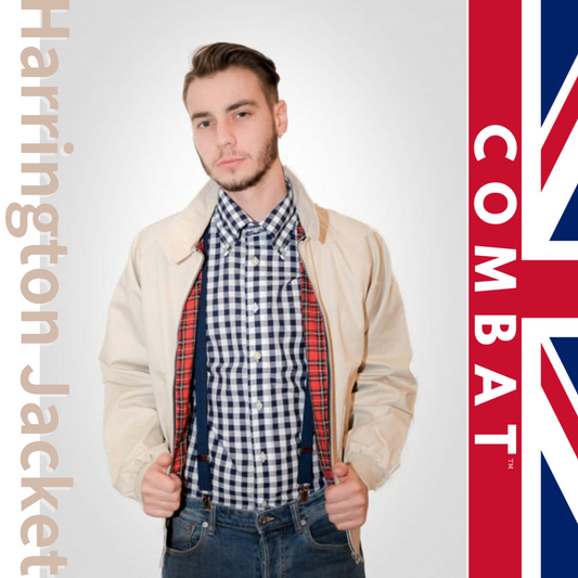 Combat Classic 237 Harrington Jacket - Beige