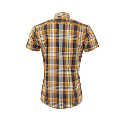 Relco Orange Check S/S [CK-63]