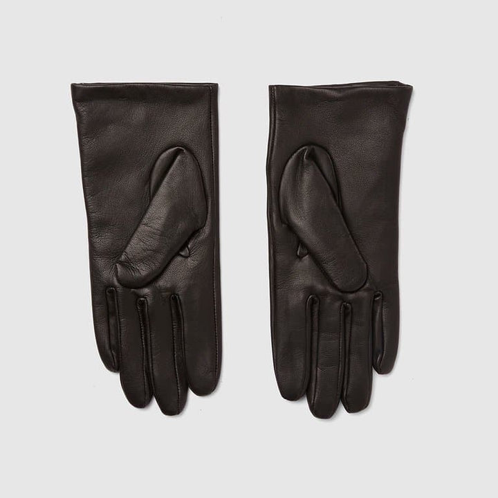 Mod Target Leather Gloves [Women's] - Black