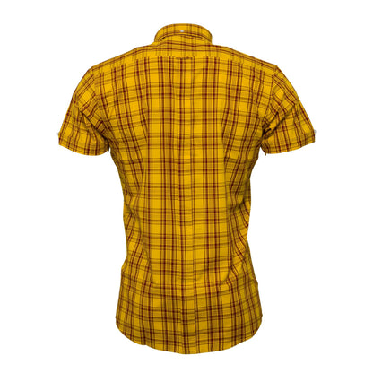 Relco Mustard Check S/S [CK-47]