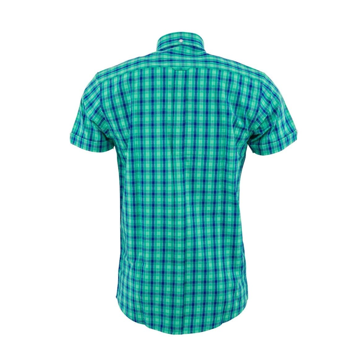 Relco Green Check S/S [CK-62]