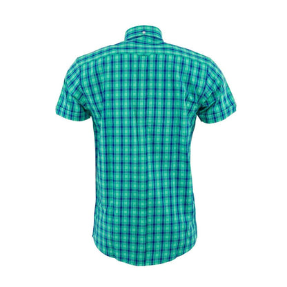 Relco Green Check S/S [CK-62]