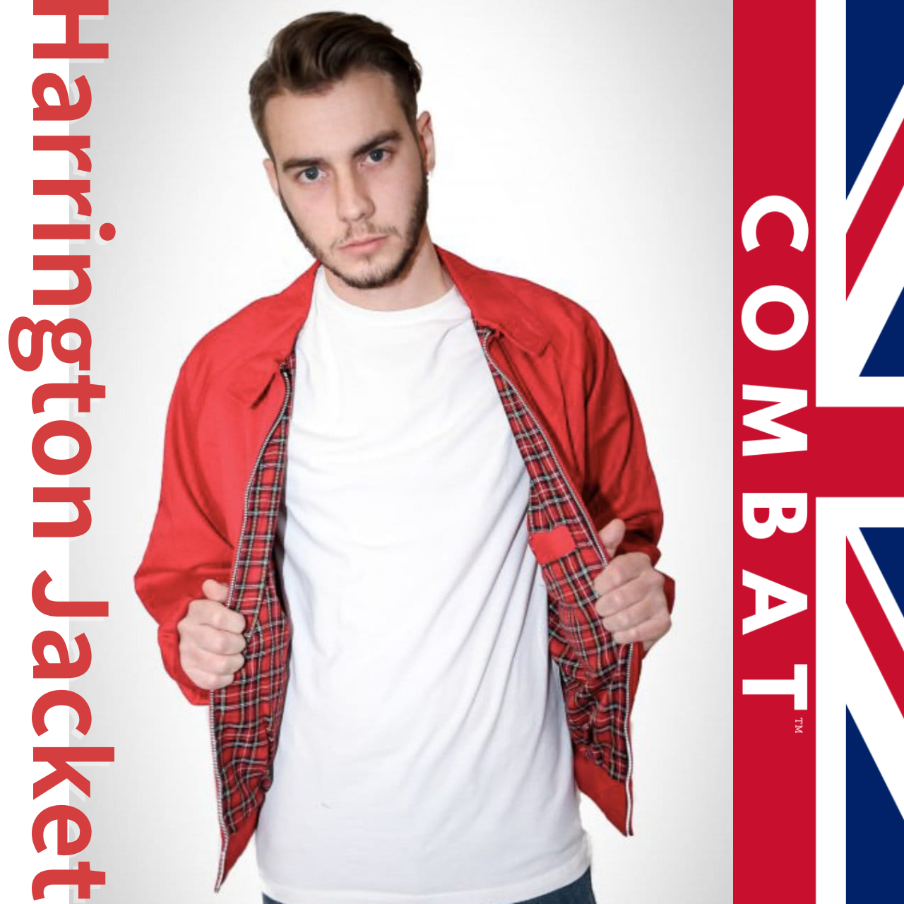 Combat Classic 237 Harrington Jacket - Red