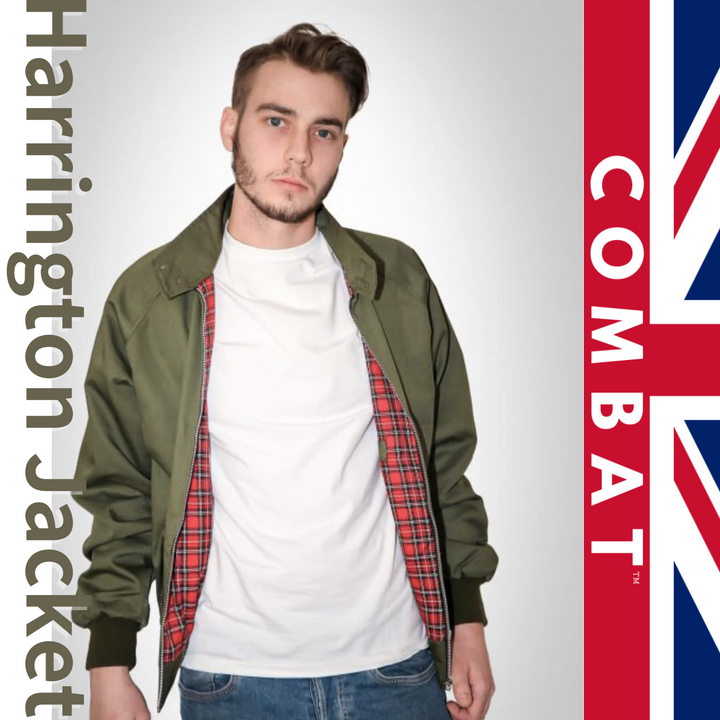Combat Classic 237 Harrington Jacket - Olive
