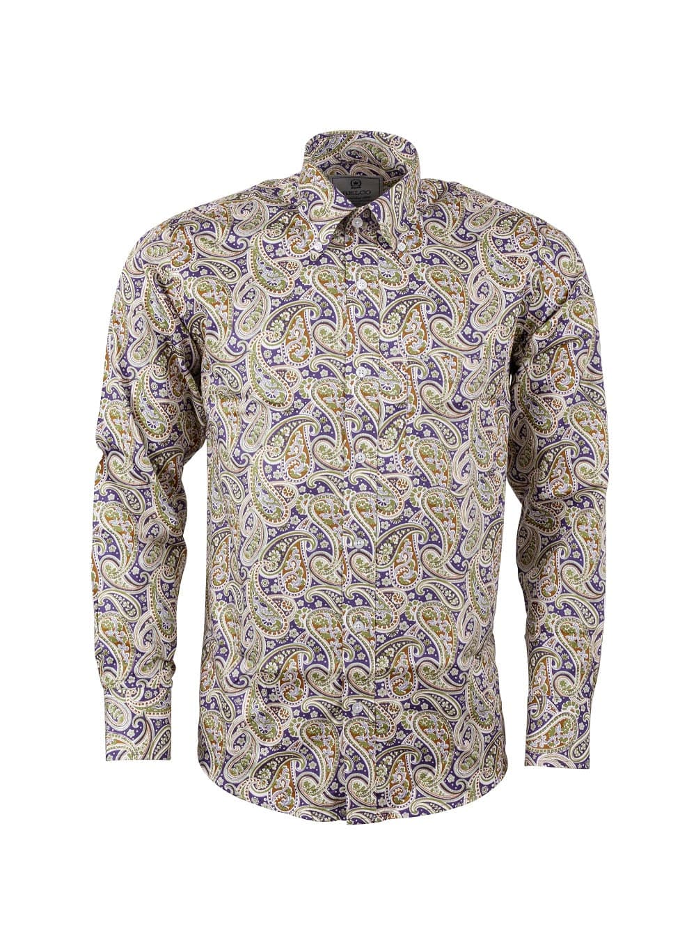Platinum Paisley shirt [RSW 619 PLT] - Purple