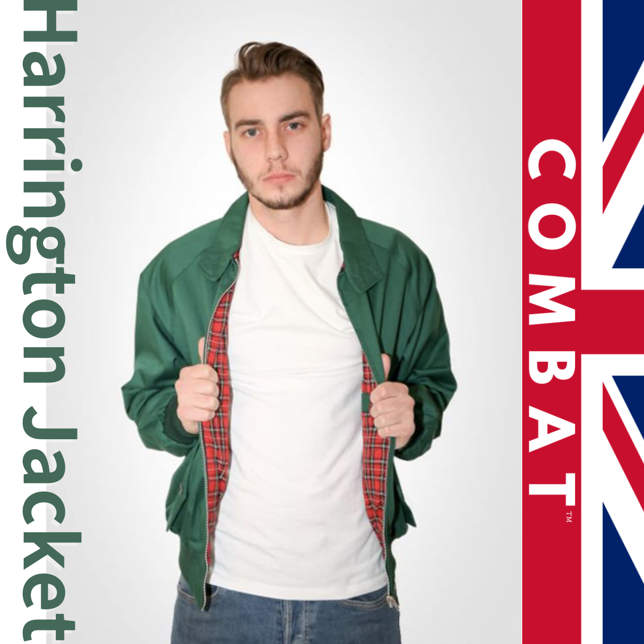 Combat Classic 237 Harrington Jacket - Green