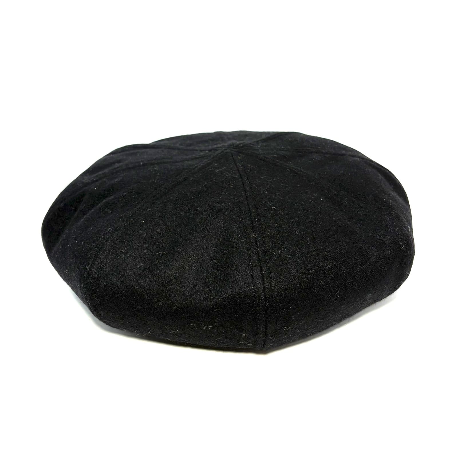 Original John ベレー帽 ブラック　オリジナル　ジョン Original John(オリジナルジョン) | 8 Panels Big Beret [263-HT8BB01