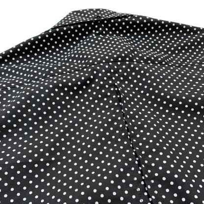 Beagle Collar Shirts〈Dot Black〉