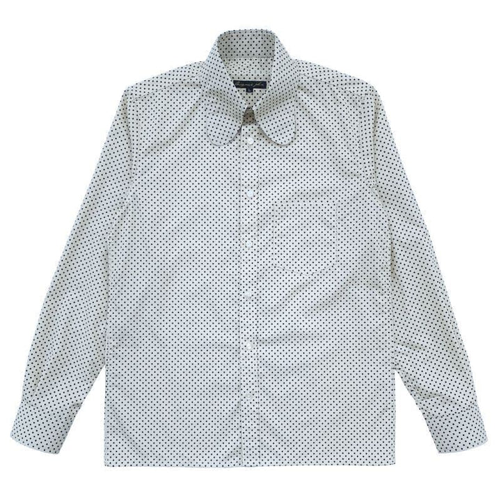 BEAGLE COLLAR SHIRTS [SH453] - Dot Ivory