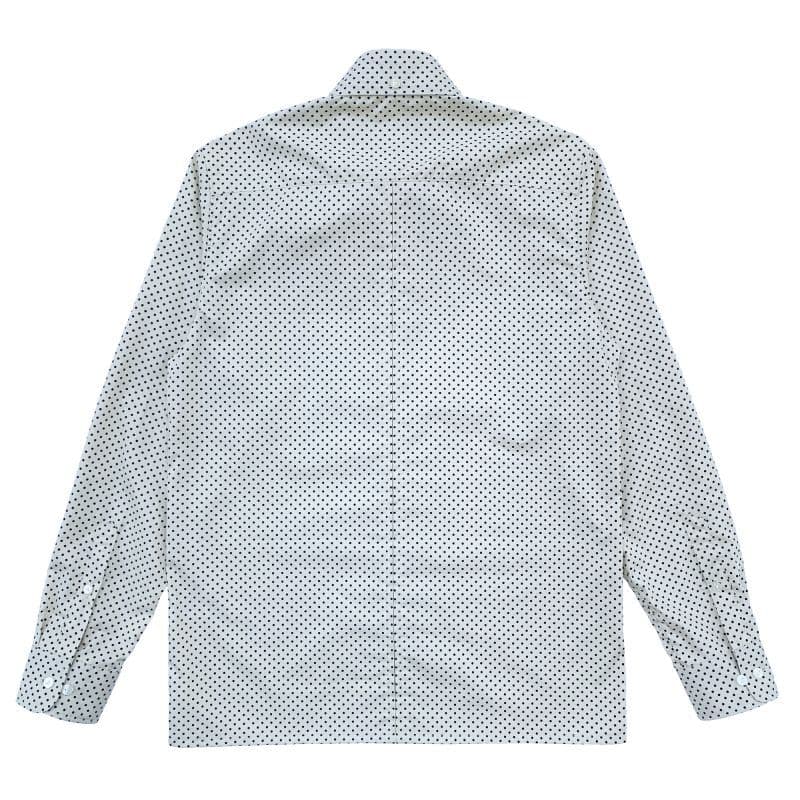 BEAGLE COLLAR SHIRTS [SH453] - Dot Ivory