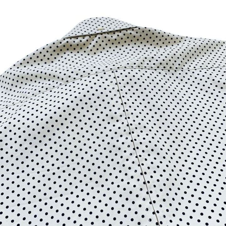BEAGLE COLLAR SHIRTS [SH453] - Dot Ivory