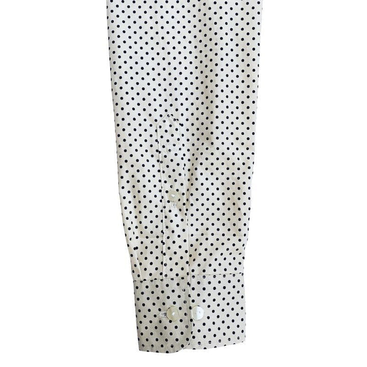 BEAGLE COLLAR SHIRTS [SH453] - Dot Ivory