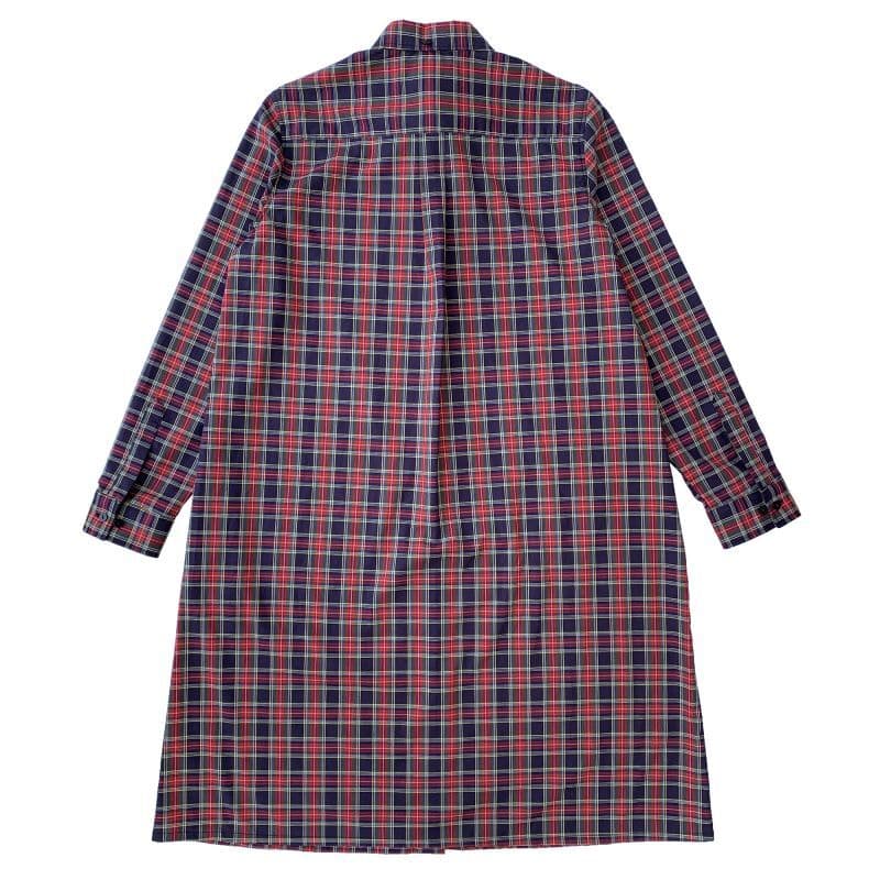 BEAGLE SHIRTS DRESS [OP511] - Navy Tartan