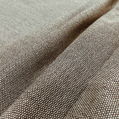 Birds-Eye Tweed Coat〈Brown×Beige〉