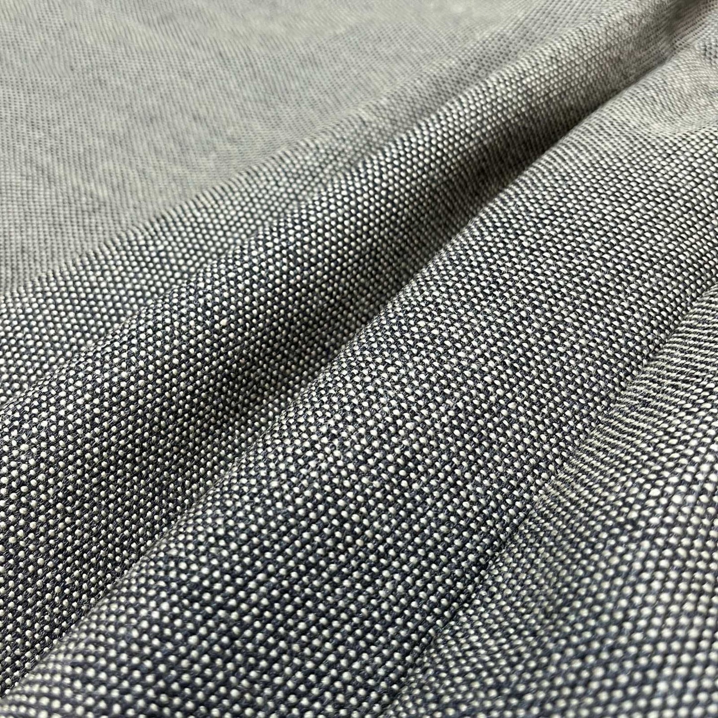 Birds-Eye Tweed Coat〈Black×Beige〉