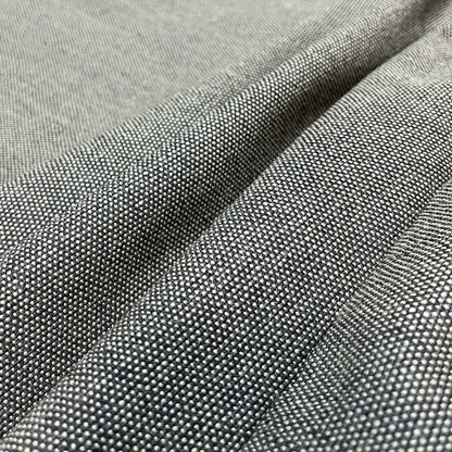 Birds-Eye Tweed Coat〈Black×Beige〉