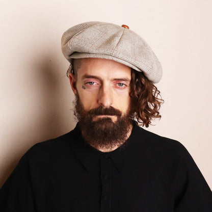 British Casquette〈Check Beige〉