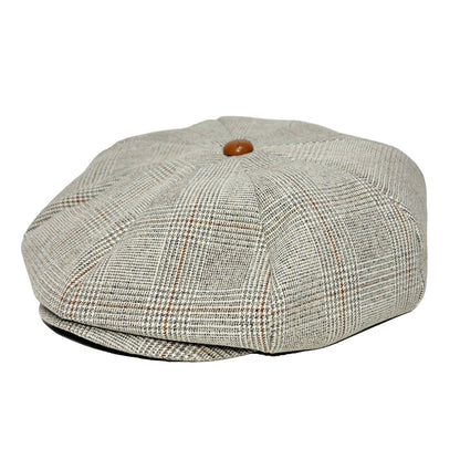 British Casquette〈Check Beige〉