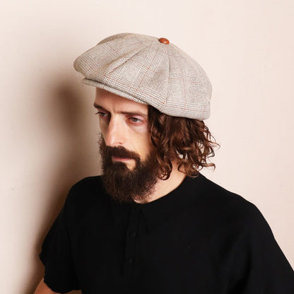 British Casquette〈Check Beige〉