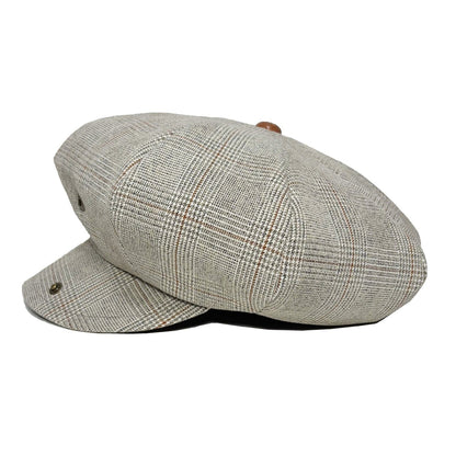 British Casquette〈Check Beige〉