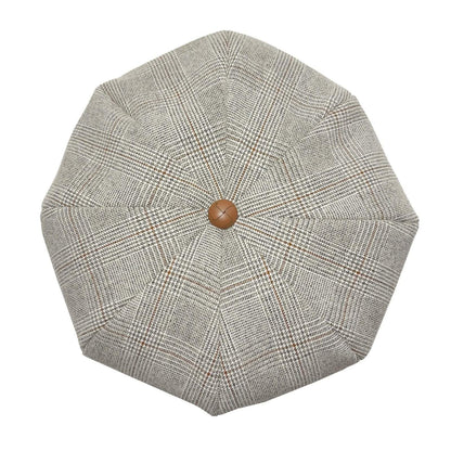 British Casquette〈Check Beige〉