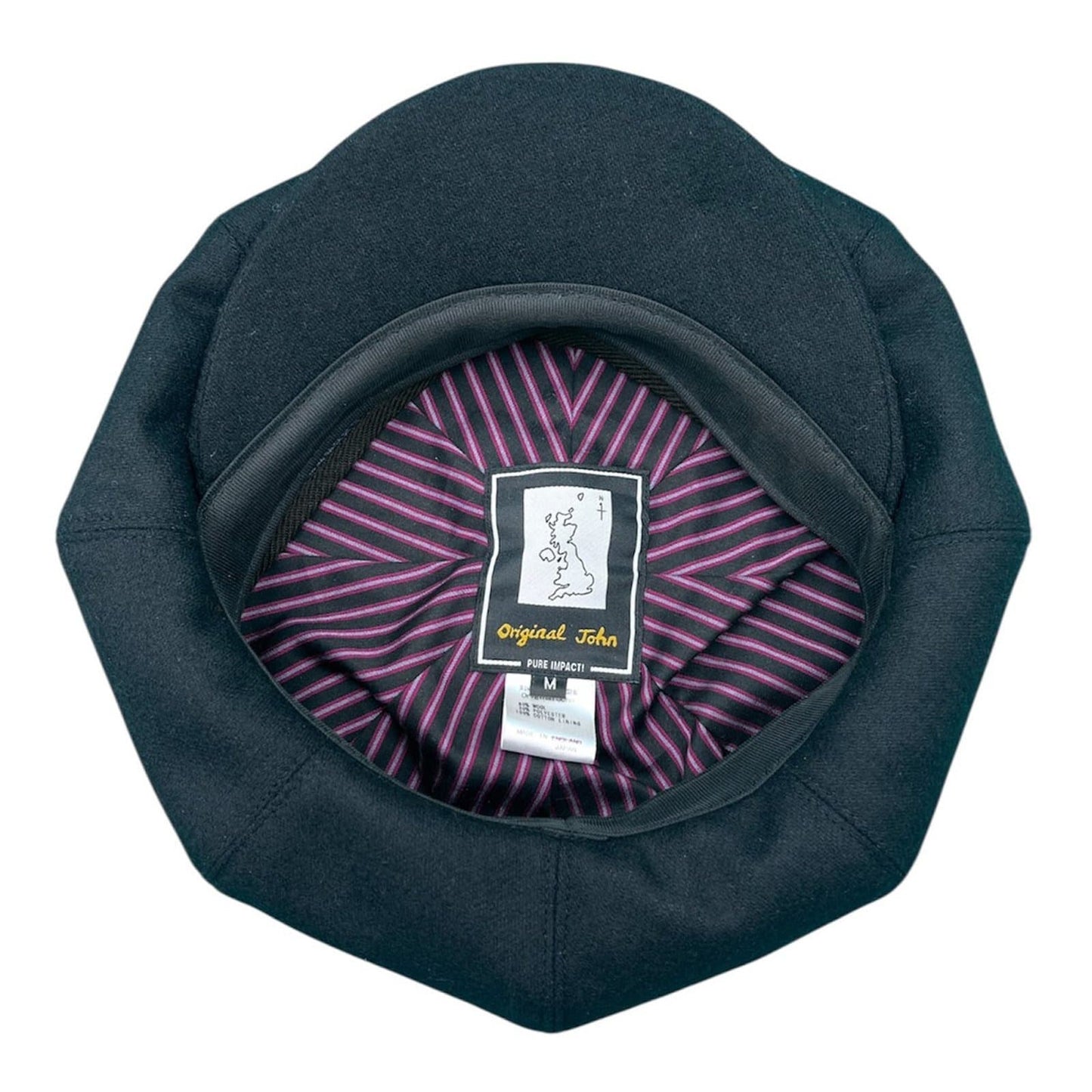 British Casquette with Razorblade〈Wool Black〉